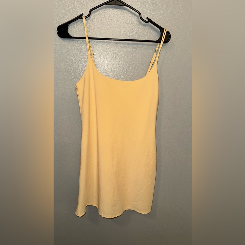 Abercrombie & Fitch Traveler Mini dress - Yellow - Size Medium-Tall